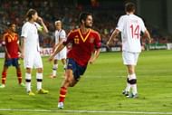 Isco of Spain celebrates his team's second goal during the UEFA European U21 Championship Semi Final match between Spain and Norway at Netanya Stadium on June 15, 2013 in Netanya, Israel. (Photo by Alex Grimm/Getty Images)